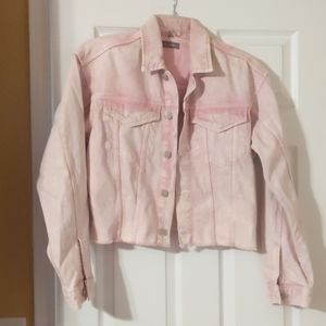 Amazing! NWOT DL1091 Pink Denim Jacket.